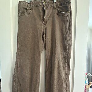 American Eagle Stretch Jeans - Brown/Taupe Wash US 14R